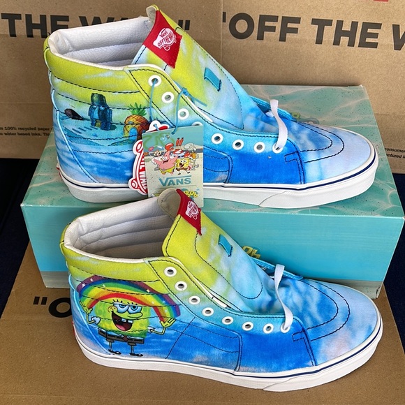 Vans Men’s Sk8-Hi SpongeBob Imagination - Picture 3 of 16